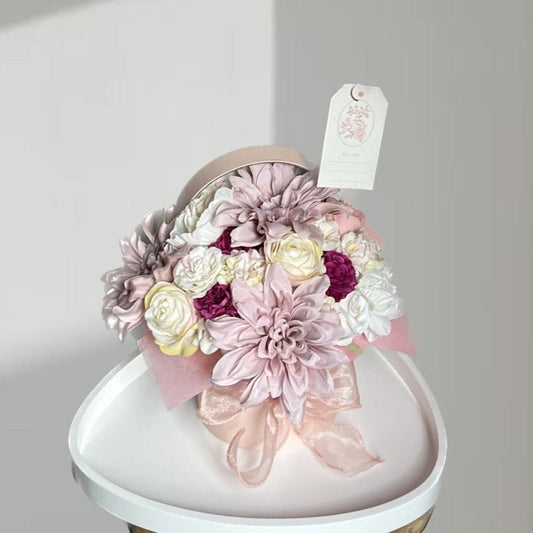 Eternal mixed flowers - Pink box